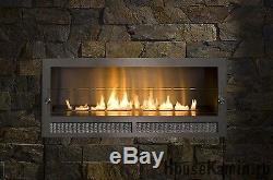 Fireplace Firebox Burner Bio Ethanol Insert Biofuels Victory Grand Solid Line