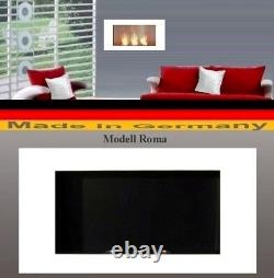 Fireplace Roma-White for Gel or Ethanol / Made in Germany / fire place bio