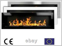 Fireplaces Bio Fireplaces Fire Bioethanol Fireplace 55 x 16 x 5 inches