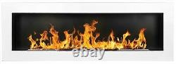 Fireplaces Bio Fireplaces Fire Bioethanol Fireplace 55 x 16 x 5 inches