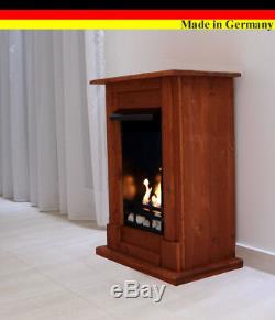 Fireplaces Model Madrid Fire Place Bio Ethanol Brown
