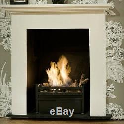 Free Standing Black Satin Bio Ethanol Fire Grate Bioethanol Fuel