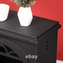 Free standing Black Bioethanol Fireplace Heater Safe, Sleek & Stylish Warmth