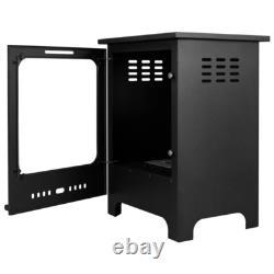Freestanding Bioethanol Fireplace Insert KOZA MINI Black Indoor-Garden-Patio