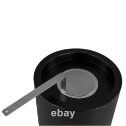 Freestanding Bioethanol Fireplace MOON Black MINI Garden-Patio-Indoor