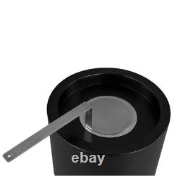 Freestanding Bioethanol Fireplace MOON MINI BLACK Garden-Patio-Balcony-Indoor