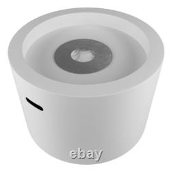 Freestanding Bioethanol Fireplace MOON White Garden-Patio-Indoor