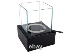 Freestanding Bioethanol Fireplace SMART MINI Black Garden-Patio-Indoor