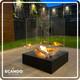Freestanding Bioethanol Fireplace Sunset Black Garden-patio-indoor