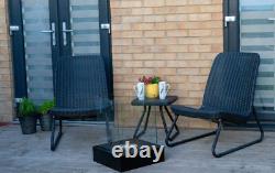 Freestanding Bioethanol Fireplace SUNSET GARDEN BLACK PATIO TERRACE INDOOR SALE