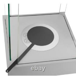 Freestanding Bioethanol Fireplace SUNSET GARDEN MINI Gray Garden-Patio-Indoor