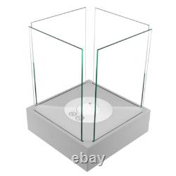 Freestanding Bioethanol Fireplace SUNSET GARDEN MINI Gray Garden-Patio-Indoor