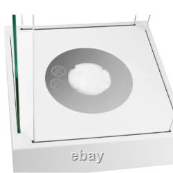 Freestanding Bioethanol Fireplace SUNSET GARDEN MINI White Garden-Patio-Indoor