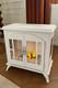 Freestanding Bioethanol Fireplace Stove Indoor Heat Modern 0.9l Tank White Open