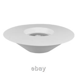 Freestanding Bioethanol Fireplace UNIVERSE White Garden-Patio-Indoor