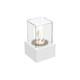 Freestanding Bioethanol Fireplace Tango1 White