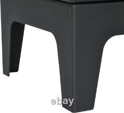 Freestanding Ethanol Fireplace Indoor Burner 1.2L Tank 3Hrs Flame Heater