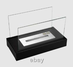 Freestanding bio fireplace Glow black structural matt