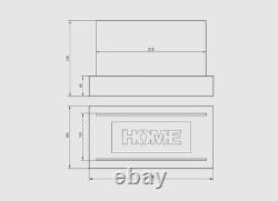 Freestanding bio fireplace Home grey structural matt