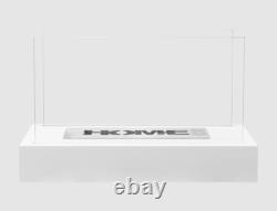 Freestanding bio fireplace Home white structural matt
