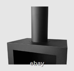 Freestanding bio fireplace Kozen black matt