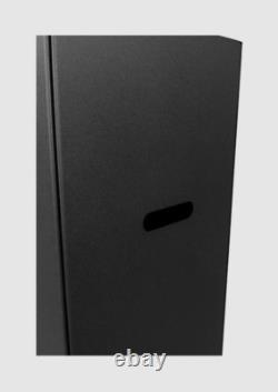 Freestanding bio fireplace PATIO black matt