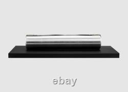 Freestanding bio fireplace Stainless black matt