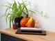 Freestanding Bio Fireplace Stainless Brown Matt