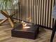 Freestanding Bio Fireplace Sunset Garden Matt Brown