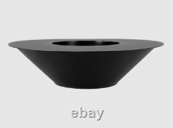 Freestanding bio fireplace Universe black matt