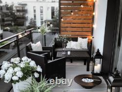 Freestanding bio fireplace Universe black matt