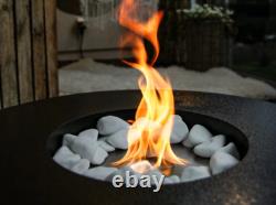 Freestanding bio fireplace Universe black matt