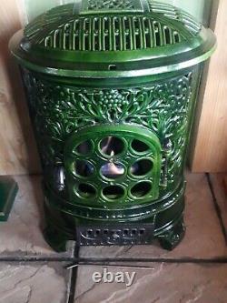 French Antique Deville & Co Hella No 451 stove, bioethanol conversion