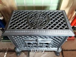 French Antique Godin Chauffette stove, bioethanol conversion