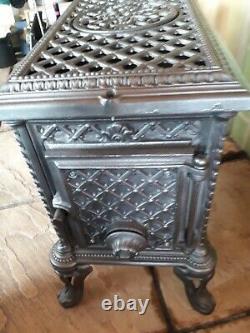 French Antique Godin Chauffette stove, bioethanol conversion