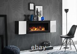 Furniture in High Gloss or Matt Bio Ethanol Fireplace Cabinet