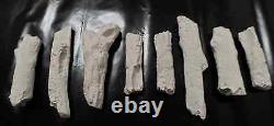 Gas Fire Driftwood Logs Coal Replacement Ceramic Bio Ethanol 16 Piece Set Fake