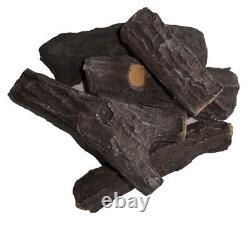 Gas Fire Logs Replacement Ceramic Gas Coal Pebbles Fires Bio Ethanol LPG