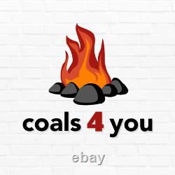 Gas Log Coal Fire 16 Piece Ceramic Replacement Suitable for Bio Ethanol LPG Fire