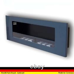 Gel and Ethanol Fire place Fireplace Cheminee Camino Paris Royal Anthracite