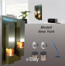 Gel- and Ethanol-Fireplace New-York / Made in Germany / bio etanol fire place