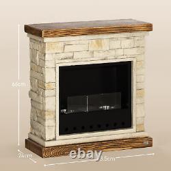 Gel and Ethanol Fireplace Stove, Modern Bioethanol Fire, Indoor Ethanol