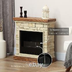 Gel and Ethanol Fireplace Stove, Modern Bioethanol Fire, Indoor Ethanol