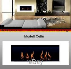 Gel fireplace wall-mounted fireplace oven bio ethanol fireplace Celin white
