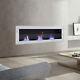 Glass Bio Ethanol Fireplace Biofire Fire Mounted On The Wall Stainless Steel