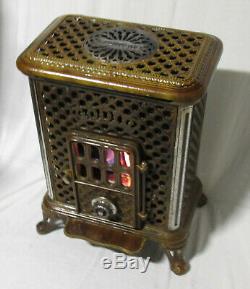 Godin Art Deco French stove fireplace with bio ethanol burner