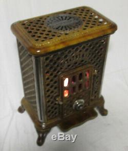 Godin Art Deco French stove fireplace with bio ethanol burner