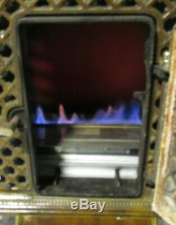 Godin Art Deco French stove fireplace with bio ethanol burner