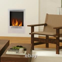 HOMCOM Stainless Steel Bioethanol Fire, Indoor Ethanol Fireplace Insert
