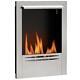 Homcom Stainless Steel Ethanol Fireplace Insert, Bioethanol Fire, Indoor Silver